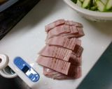 ベーコンとアスパラの炒め物作り方1写真