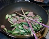 ベーコンとアスパラの炒め物作り方5写真
