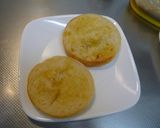焼ハムとフレッシュサルサのオープンサンド作り方2写真