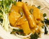 わかめともやしのカレーかけ作り方3写真