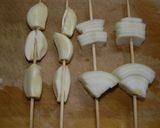 にんにくの肉巻から揚げ作り方1写真