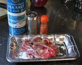 ロモサルタード　ペルー料理　炒め物作り方3写真
