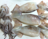 加熱1分！ふんわり柔らかイカのまるごと煮作り方1写真