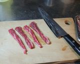ロモサルタード　ペルー料理　炒め物作り方2写真