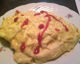 残ったカレーでオムライス作り方7写真