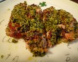 鶏もも肉の香菜とパン粉のジューシー焼き作り方6写真