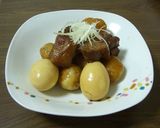 すき焼きのタレでトロトロ角煮作り方7写真