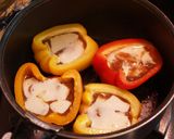 パプリカのまるごと野菜カレー詰め作り方2写真