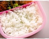 ＊キャラ弁＊　日の丸で簡単うさぎちゃん作り方3写真