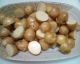 新じゃがの塩こんぶ醤油マヨ炒め作り方2写真