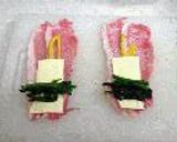 ほうれん草・チーズの巻き巻きカツ作り方2写真