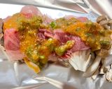 朴葉味噌風！牛肉の味噌ホイル焼き作り方4写真