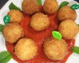 モッツァレラチーズとトマトのプチコロッケ作り方12写真