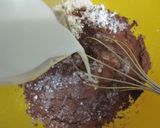 ノンオイル♪ 簡単チョコロールケーキ作り方1写真