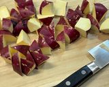鶏肉とさつまいもの甘辛煮作り方1写真