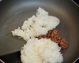 簡単とろうまっ！ 納豆チーズごはん作り方2写真