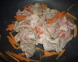 余った和風キムチで豚キムチ！作り方2写真