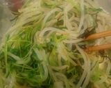 モヤシと豆苗の塩昆布合え作り方1写真