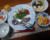 肉汁たっぷりの柔らかい✨ステーキ✨☺⛄作り方49写真