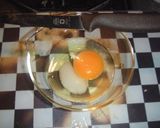 卵1個で作ってる卵焼き作り方1写真