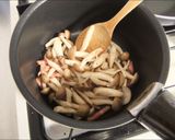 ベーコン・シメジ・豆腐のお味噌汁作り方2写真