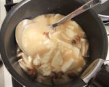 ベーコン・シメジ・豆腐のお味噌汁作り方3写真