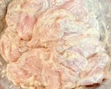 鶏胸肉でもやわらか☺️みそだれチキンカツ作り方3写真