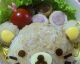 ♬リラックマにゃん♬♫キャラ弁(≖益≖)作り方3写真