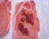 山芋の豚肉ロール♪作り方2写真