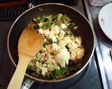 豆腐入り♡オイスターそぼろ丼作り方4写真