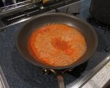 男の簡単明太子パスタいりオムレツ作り方4写真