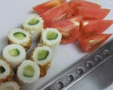 ちくわキュウリとトマトのオイスター炒め作り方1写真