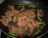 牛肉とアスパラガス丼作り方3写真