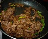 牛肉とアスパラガス丼作り方4写真
