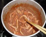 イカのワタも食べよ♪味噌煮でね☆作り方5写真