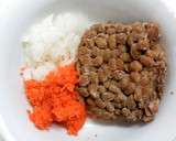 ほうれん草の納豆ごまソース和え作り方2写真
