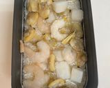 キャンプ飯！シーフードMIXチャーハン！作り方1写真