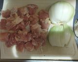がっつり甘辛チキン丼作り方1写真