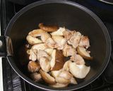 鶏肉としいたけのさっぱり照り照り煮作り方2写真