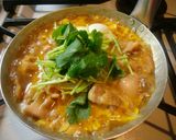 ハチミツと片栗粉deプルプルお肉の親子丼作り方3写真