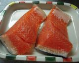 サーモンステーキのサラダ仕立て☆ゞ作り方1写真