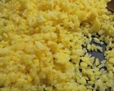 カニカマと枝豆の彩り炒飯作り方3写真