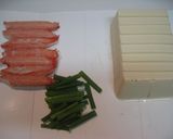 豆腐とかにの香りスープ仕立て作り方1写真