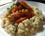 チキンクスクス　いろいろな野菜を加えて作り方6写真