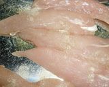 ささみのピカタ作り方1写真
