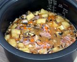 栄養◎ひじきの炊き込みご飯作り方4写真