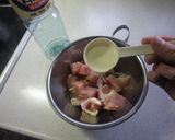 鶏と茄子の治部煮風✿作り方1写真