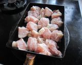鶏と茄子の治部煮風✿作り方5写真