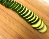 ズッキーニとトマトの簡単前菜作り方1写真