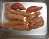 ささみ揚げ♫オイケチャだれの葱ゴマまみれ作り方1写真
